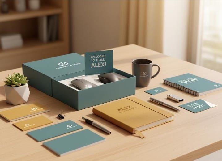 Employee welcome kit design 2
