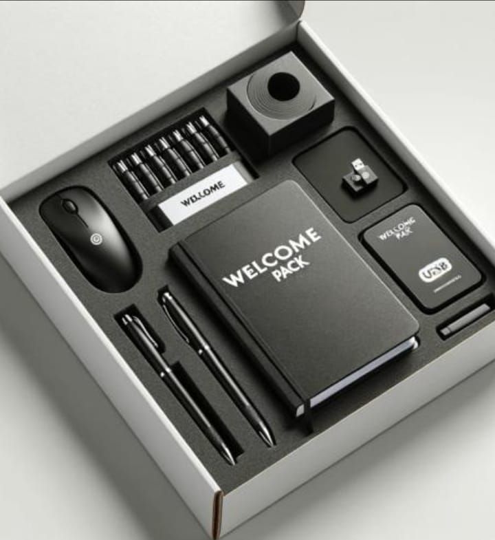 Employee welcome kit design 7
